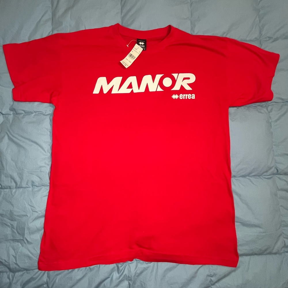 Errea Manor Alexander Rossi T-shirt Size Large